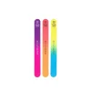 Brushworks Neon Nail Files x3