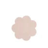 Brushworks Petal Nipple Covers Nude Satin x4 Pairs