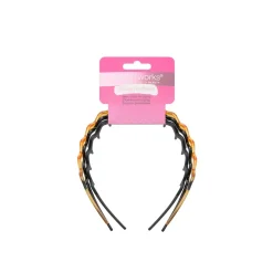 Brushworks Zig Zag Headband x3
