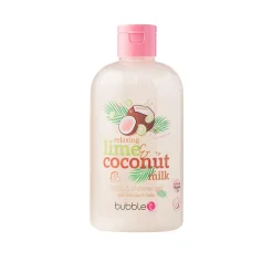 Bubble T Relaxing Lime & Coconut Milk Bath & Shower Gel 500ml (16.9floz)