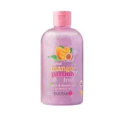 Bubble T Tropical Mango & Passion Fruit Bath & Shower Gel 500ml (16.9floz)