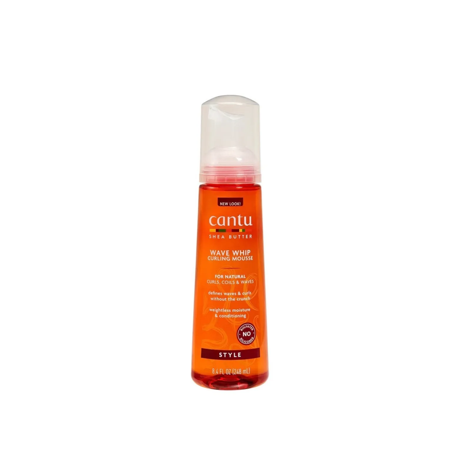 Cantu Shea Butter Wave Whip Curling Mousse 248ml (8.4floz)