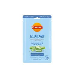 Carroten After Sun Hyaluronic Acid & Aloe Vera Tissue Face Mask x1 (0.68floz)