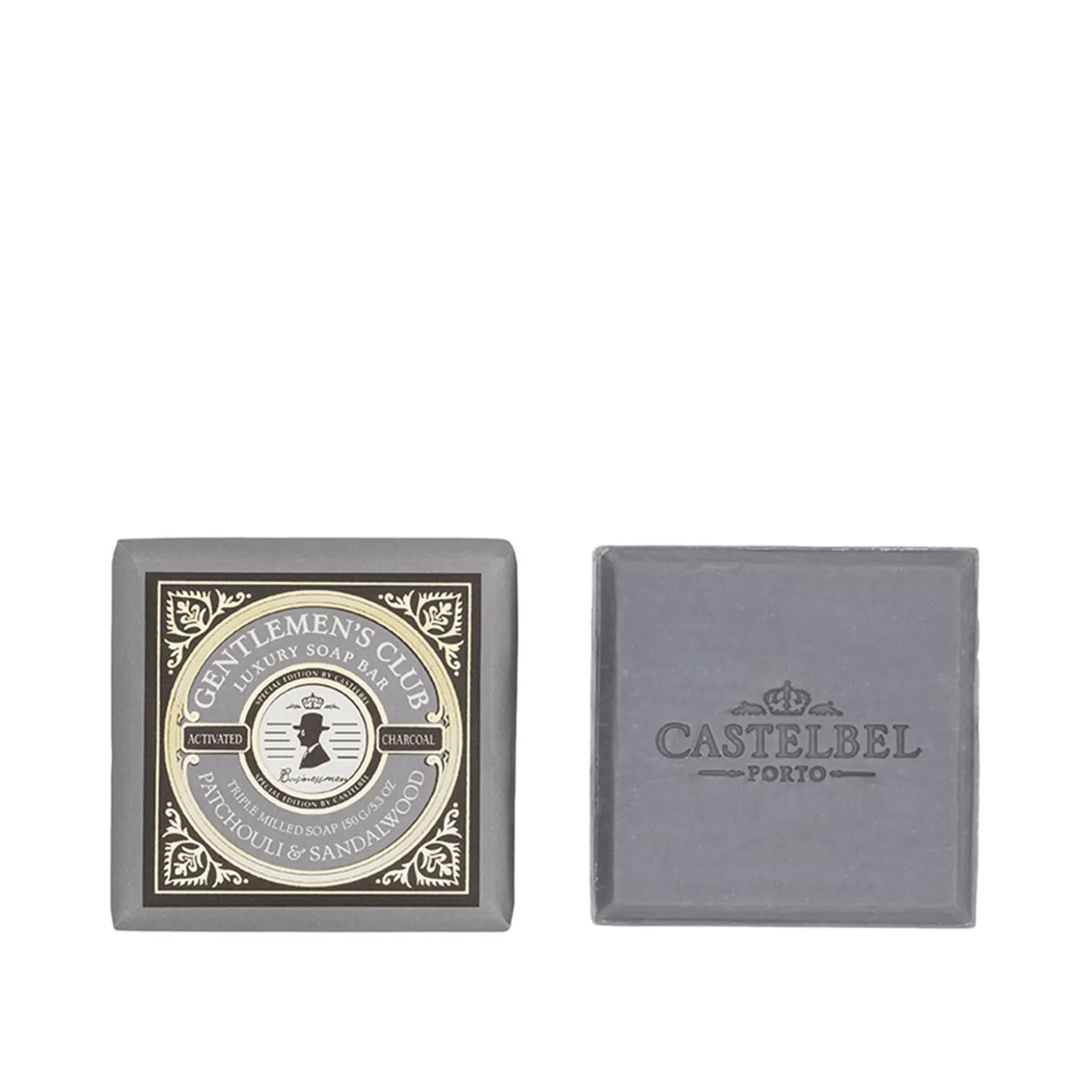 Castelbel Gentlemen's Club Patchouli & Sandalwood Soap Bar 150g (5.3oz)