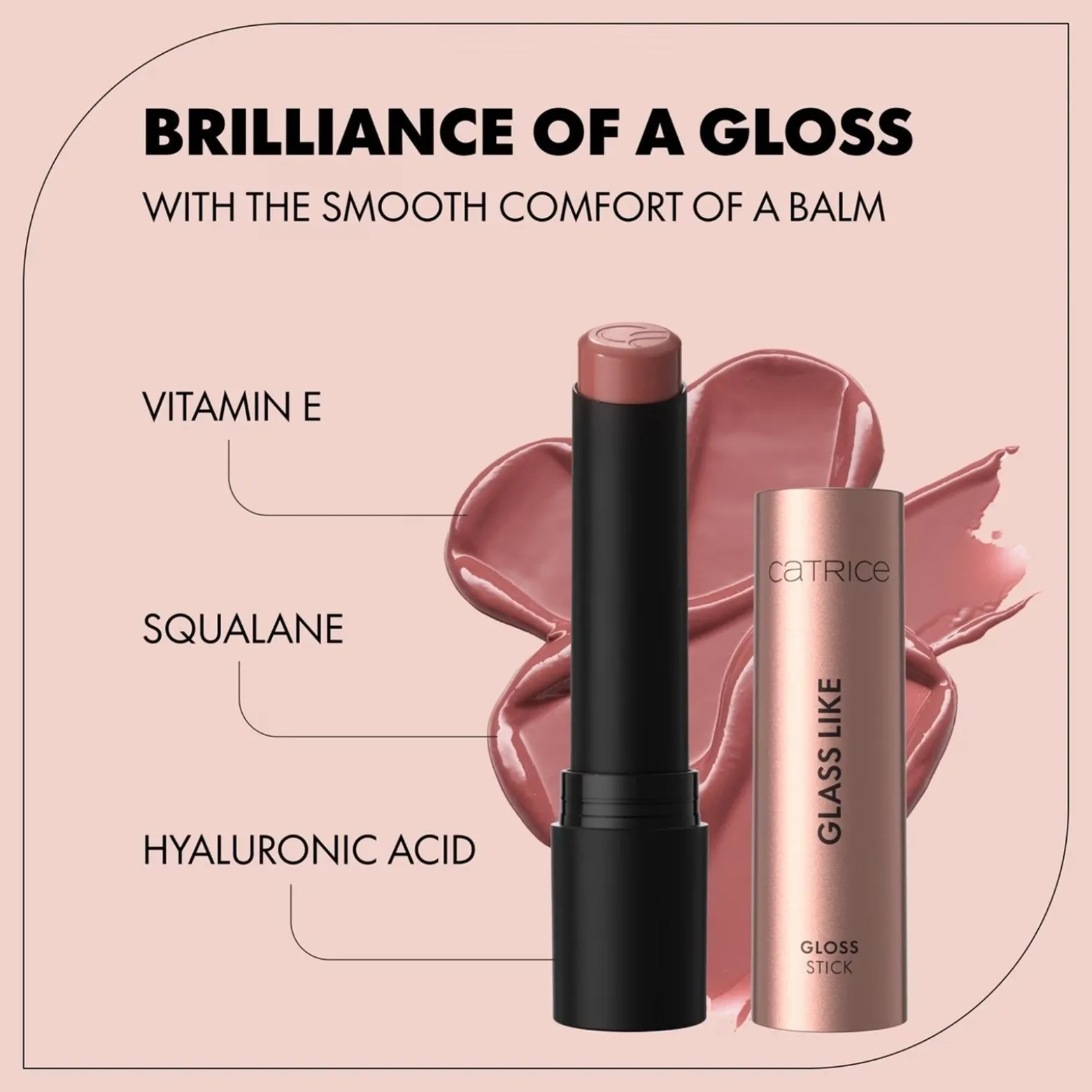 Catrice Glass Like Gloss Stick 030 Talk Hibiscus To Me 3g (0.1oz)