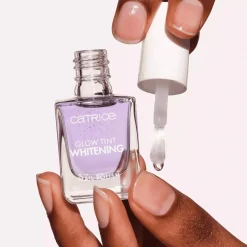 Catrice Glow Tint Whitening Nail Polish 020 Bye Bye Yellow 10.5ml (0.35floz)