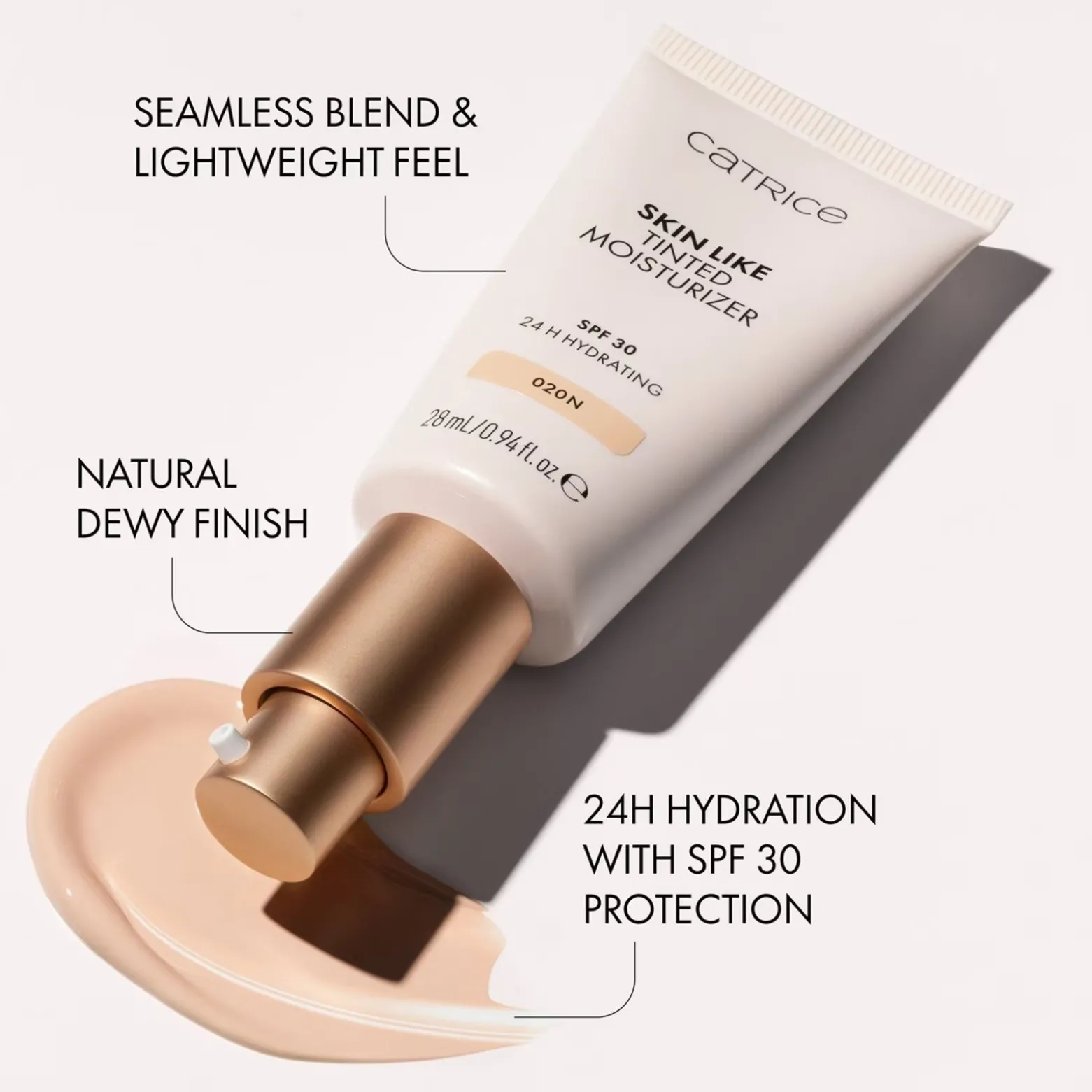 Catrice Skin Like Tinted Moisturizer SPF30 045N 28ml (0.94floz)