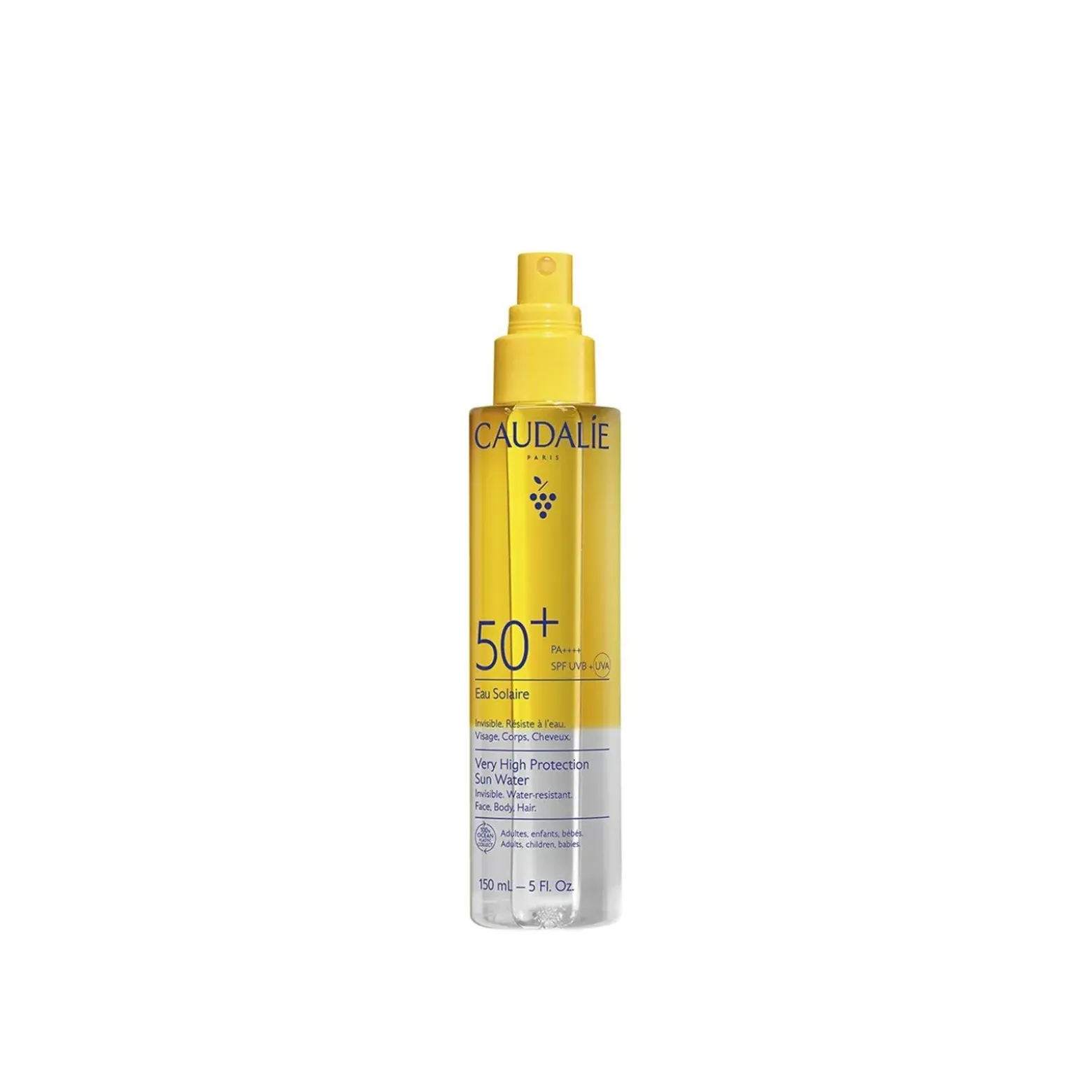 Caudalie Vinosun Protect Very High Protection Sun Water Sunscreen SPF50+ 150ml (5.0floz)