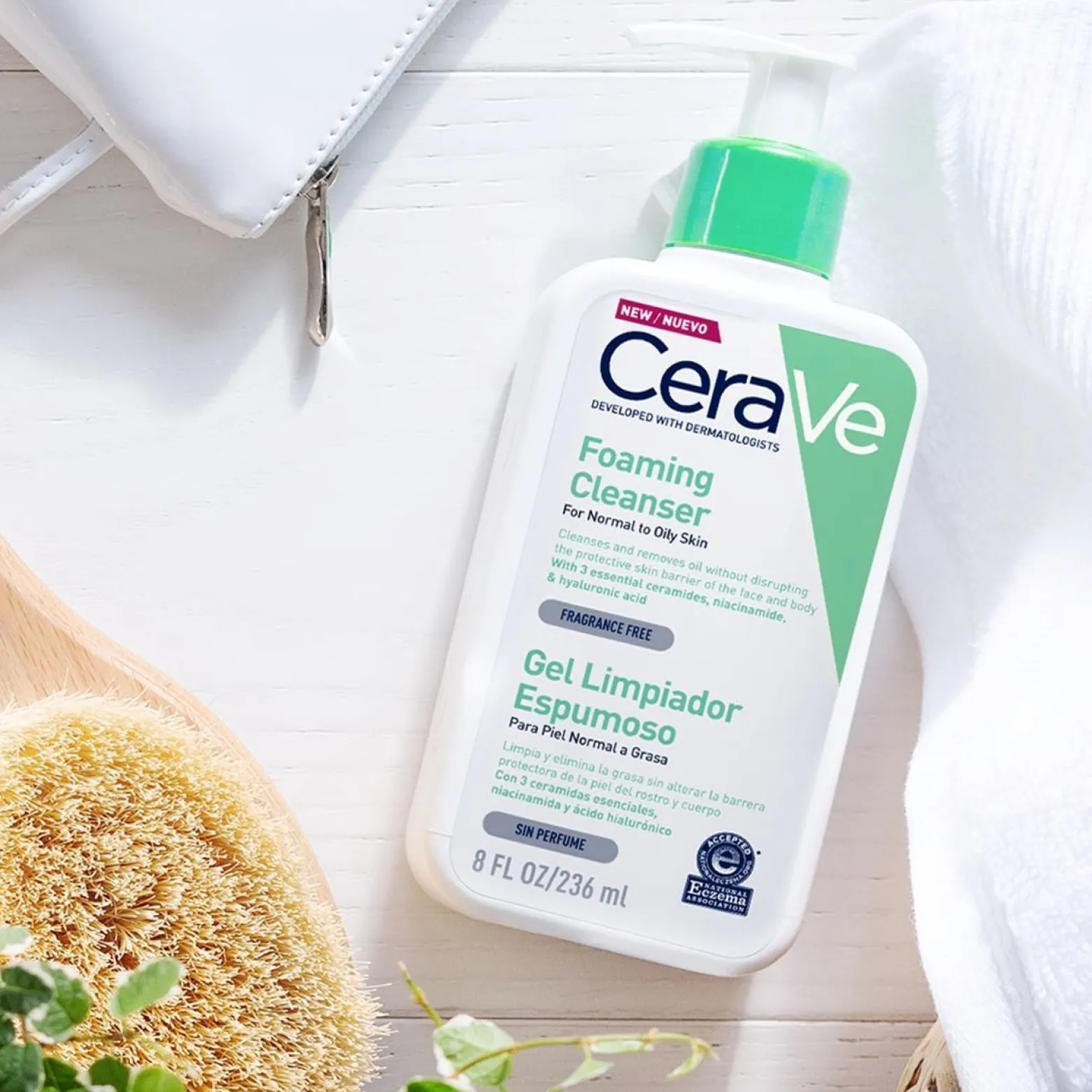 CeraVe Foaming Cleanser Normal to Oily Skin 236ml (8floz)