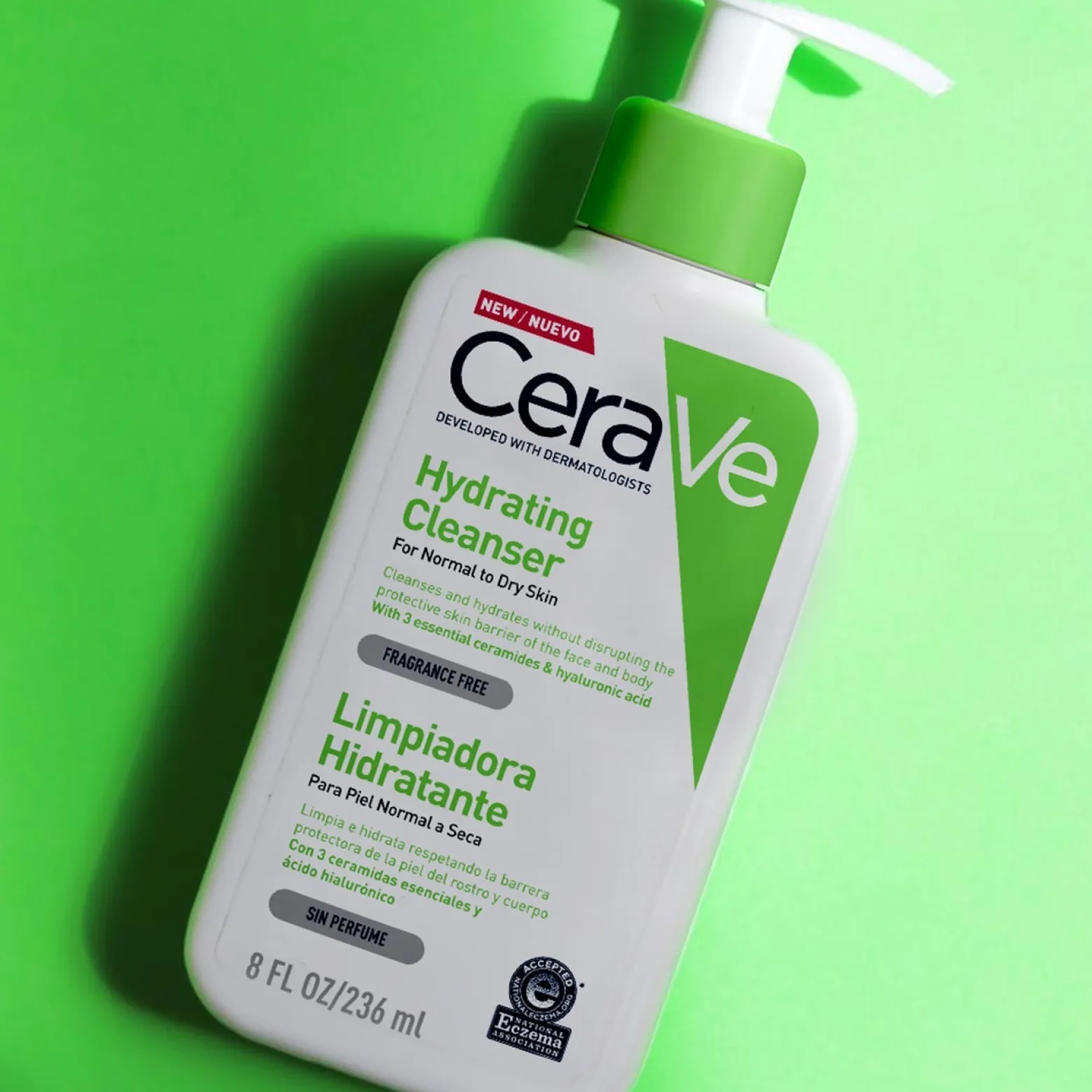 CeraVe Hydrating Cleanser Normal to Dry Skin 236ml (8floz)