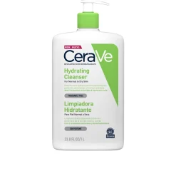 CeraVe Hydrating Cleanser Normal to Dry Skin 1L (33.81floz)