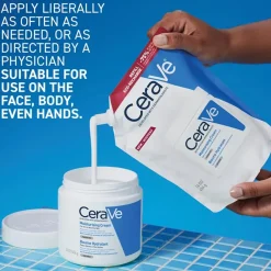 CeraVe Moisturizing Cream Dry to Very Dry Skin Eco-Refill 454g (16oz)
