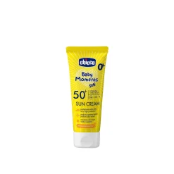 Chicco Baby Moments Sun Cream 0+ SPF50+ 75ml (2.5floz)
