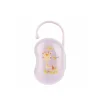 Chicco Easy Box BPA-Free Plastic Double Pacifier Holder 0m+ Pink