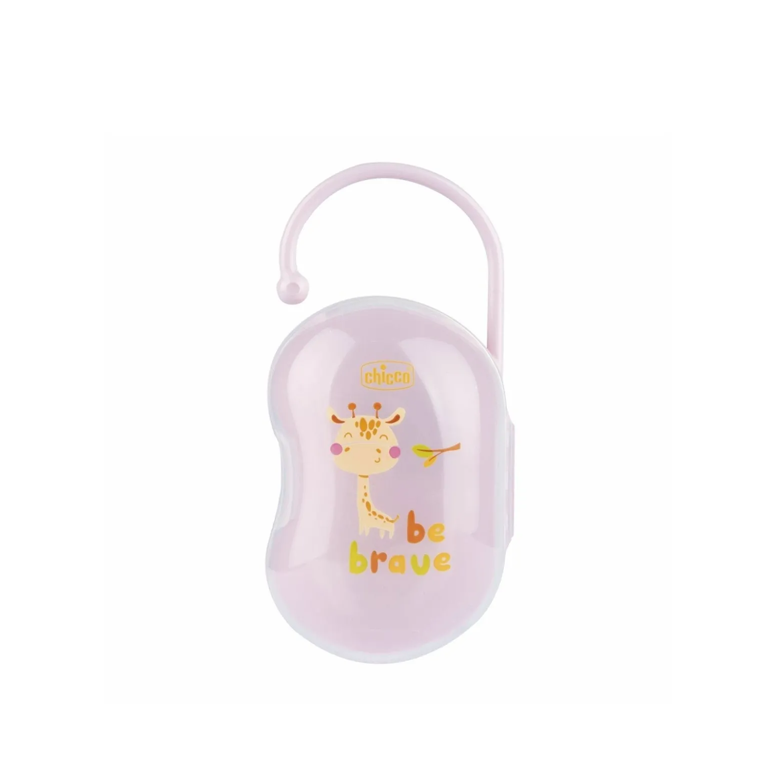 Chicco Easy Box BPA-Free Plastic Double Pacifier Holder 0m+ Pink