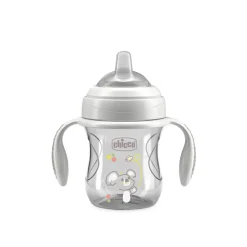 Chicco Mix & Match Transition Cup 4m+ Grey 200ml