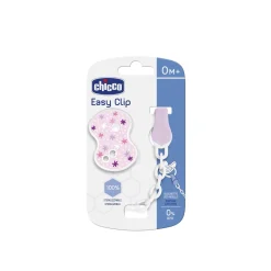 Chicco Pacifier Easy Clip 0m+ Pink
