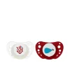 Chicco PhysioForma Air Glow in the Dark Pacifier 16-36m White/Red x2