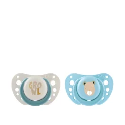 Chicco PhysioForma Air Silicone Pacifier 2-6m White/Blue x2
