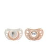 Chicco PhysioForma Air Silicone Pacifier 2-6m White/Pink x2