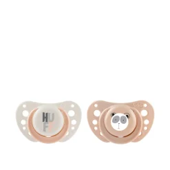 Chicco PhysioForma Air Silicone Pacifier 2-6m White/Pink x2