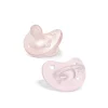 Chicco PhysioForma Soft Silicone Pacifier 2-6m Pink x2