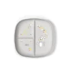Chicco Portioned Plate 12m+ Grey