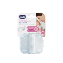 Chicco Silicone Nipple Shields M/L x2