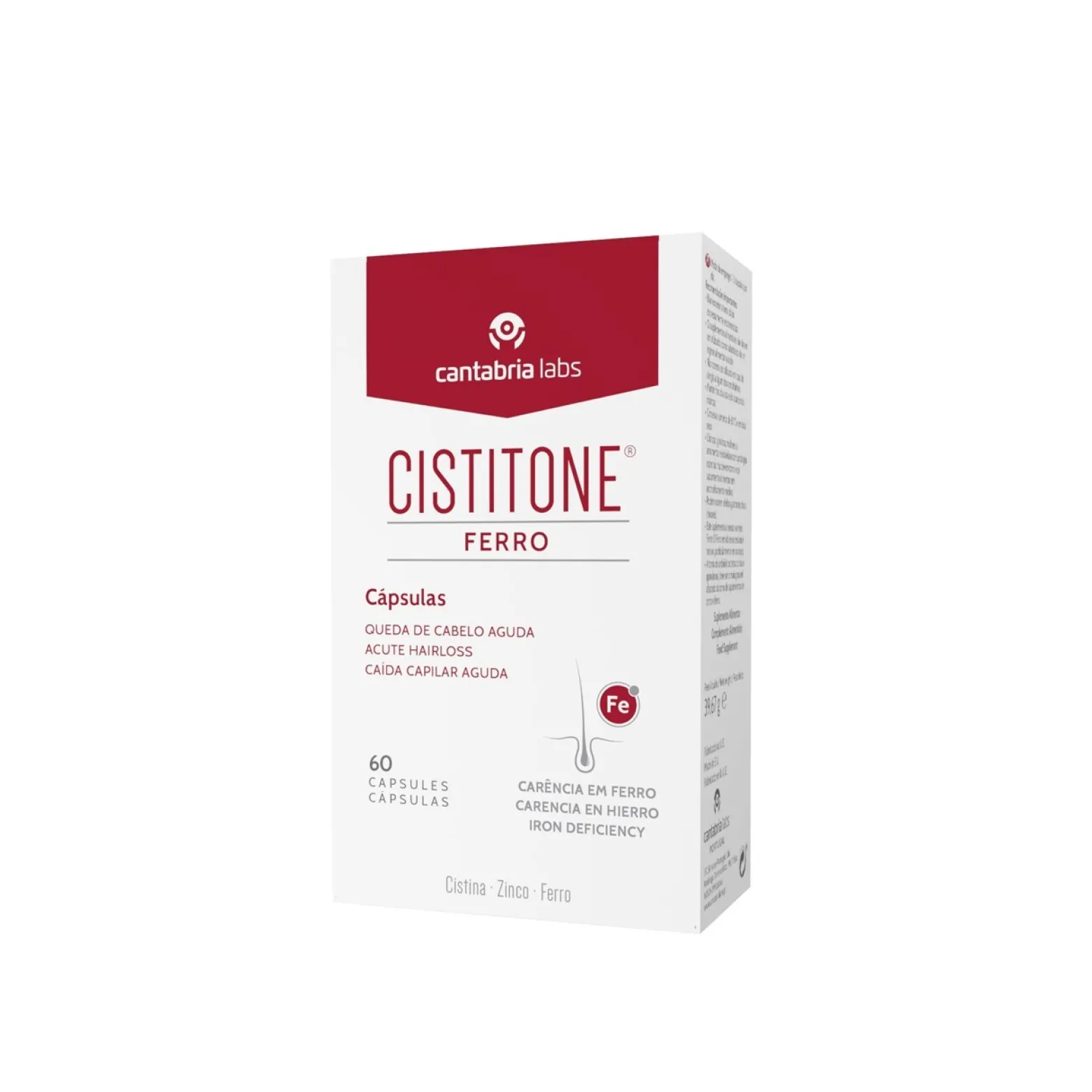 Cistitone Ferro Hair & Nail Strengthener Capsules x60