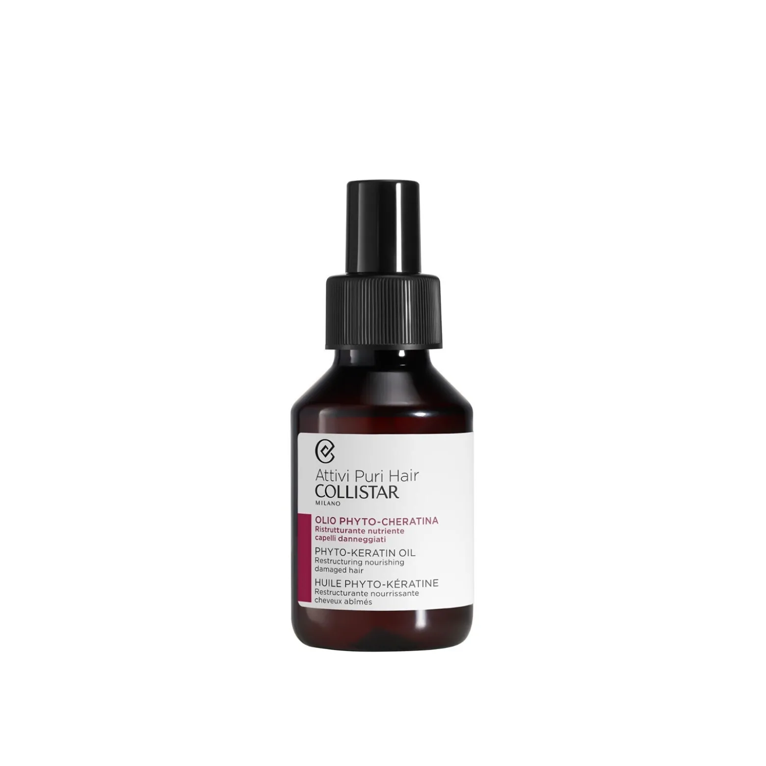 Collistar Pure Actives Hair Phyto-Keratin Oil 100ml (3.4floz)