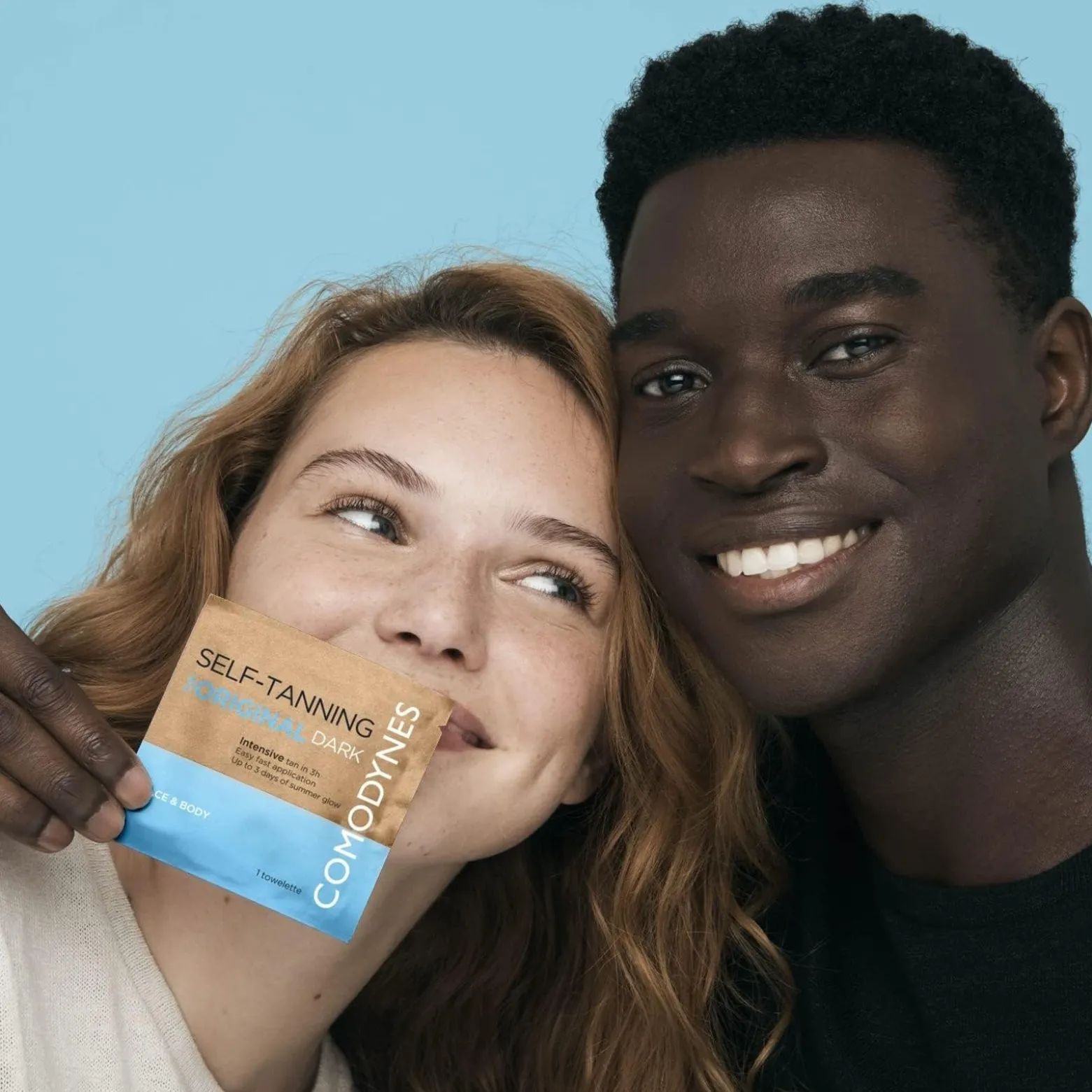 Comodynes The Original Dark Intensive Self-Tanning Wipes x8