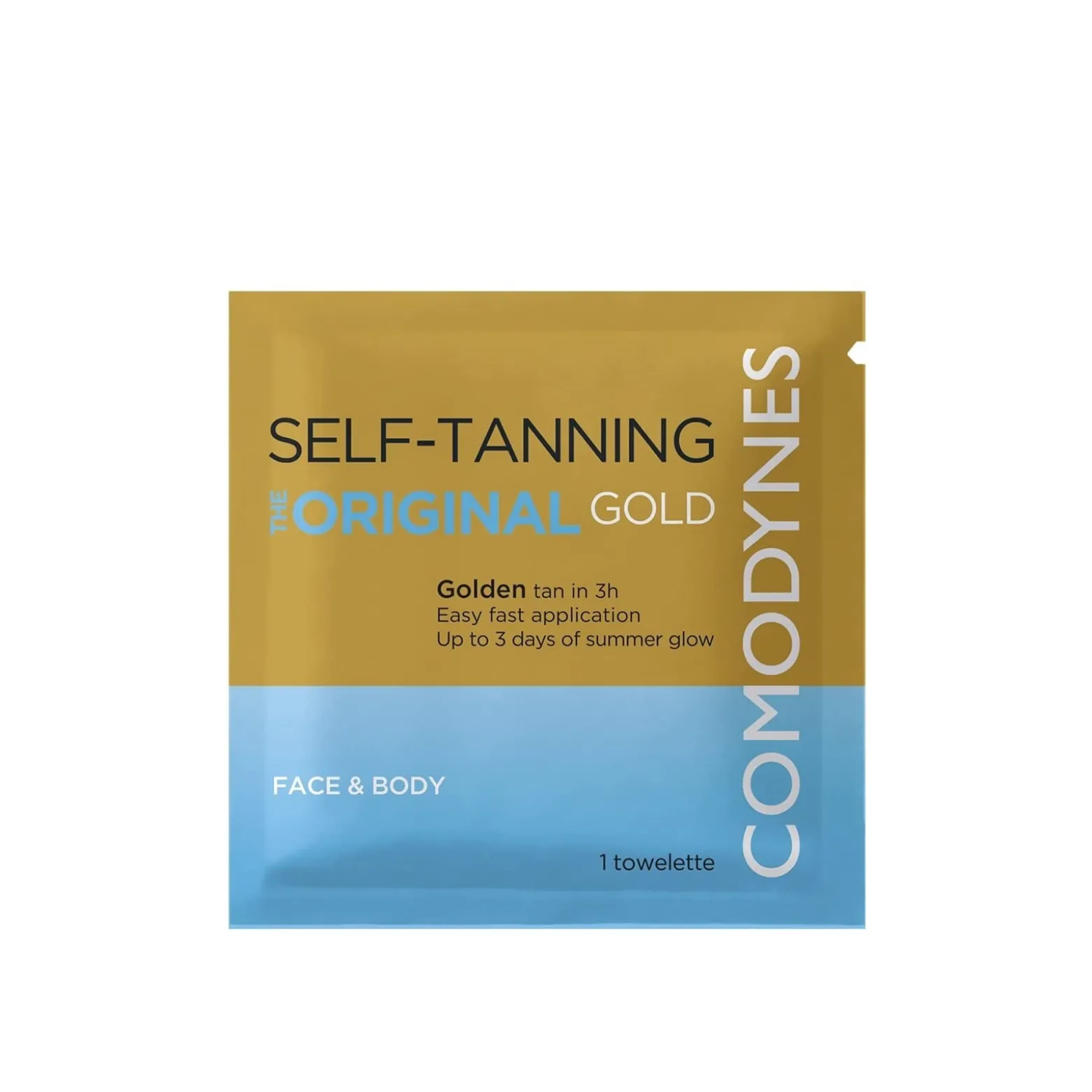 Comodynes The Original Gold Self-Tanning Wipes x1