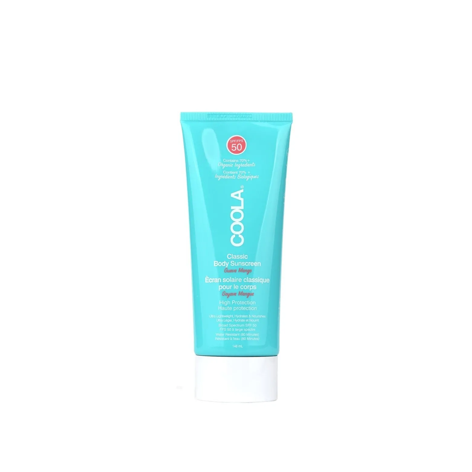 Coola Classic Body Sunscreen SPF50 Guava Mango 148ml (5floz)