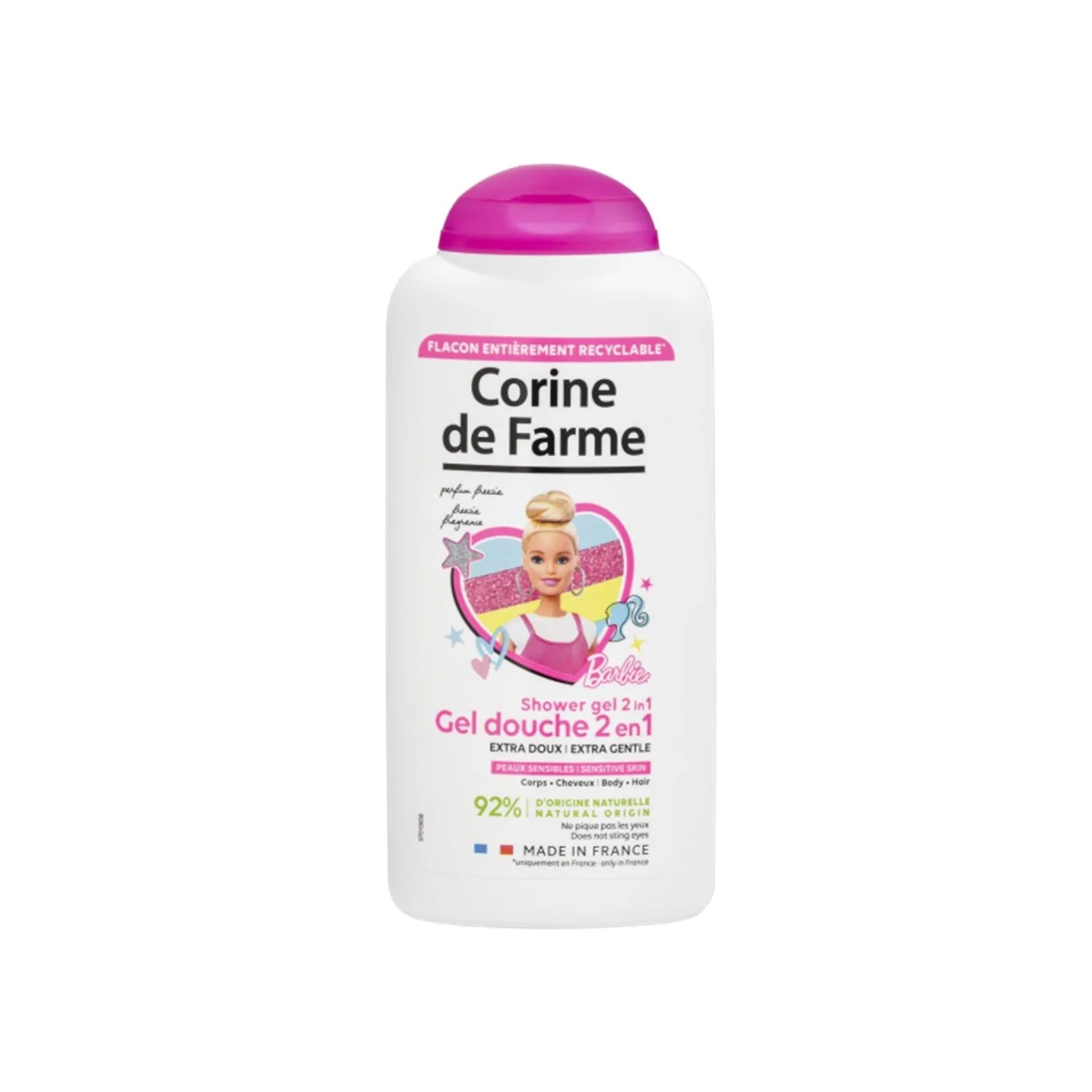 Corine de Farme Barbie 2-In-1 Shower Gel 300ml (10.1floz)
