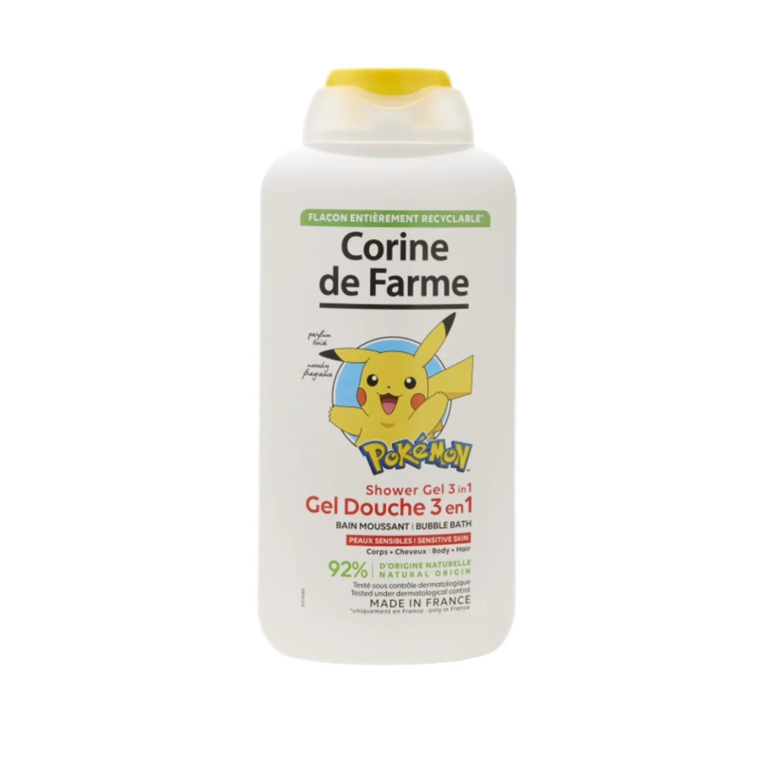 Corine de Farme Pokémon 3-In-1 Shower Gel 500ml (16.9floz)