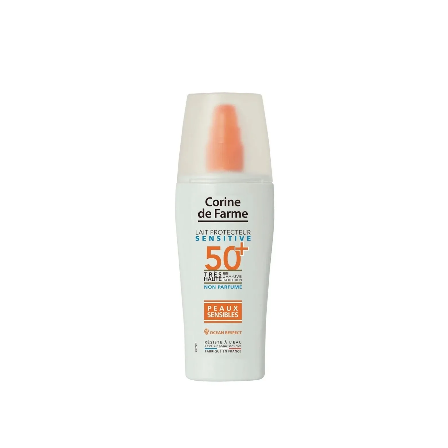 Corine de Farme Sensitive Protective Milk Unscented SPF50+ 150ml (5.07floz)