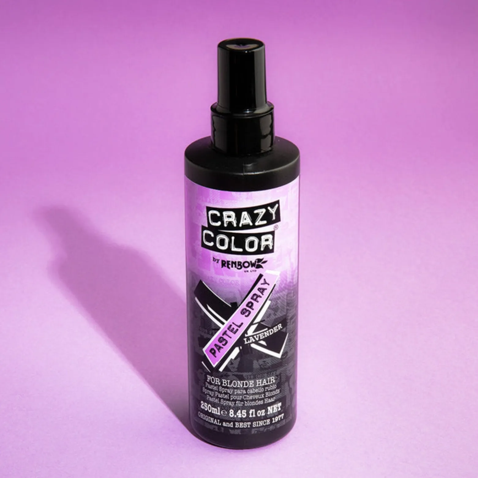 Crazy Color Pastel Spray Lavender 250ml (8.45floz)