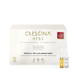 Crescina HFSC Transdermic Treatment 200 Man Ampoules 3.5ml x10+10 (10+10x0.12floz)