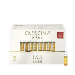 Crescina HFSC Transdermic 200 Woman Ampoules Hair Growth 3.5ml x20 (20x0.12floz)