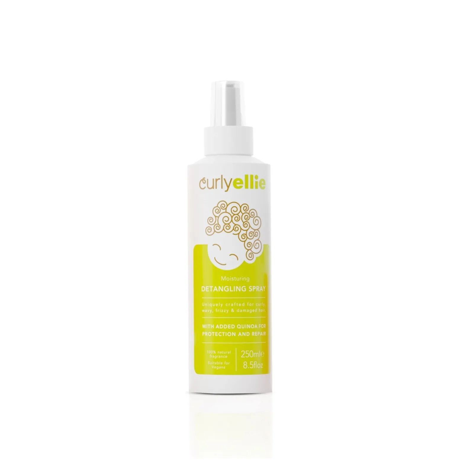 CurlyEllie Moisturizing Detangling Spray 250ml (8.5floz)