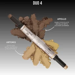 Danessa Myricks Beauty Colorfix Stix Multi-Use Pigment Stick Duo 4 Apollo/Artemis (0.106oz x2)