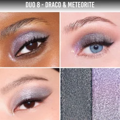 Danessa Myricks Beauty Colorfix Stix Multi-Use Pigment Stick Duo 8 Draco/Meteorite (0.106oz x2)