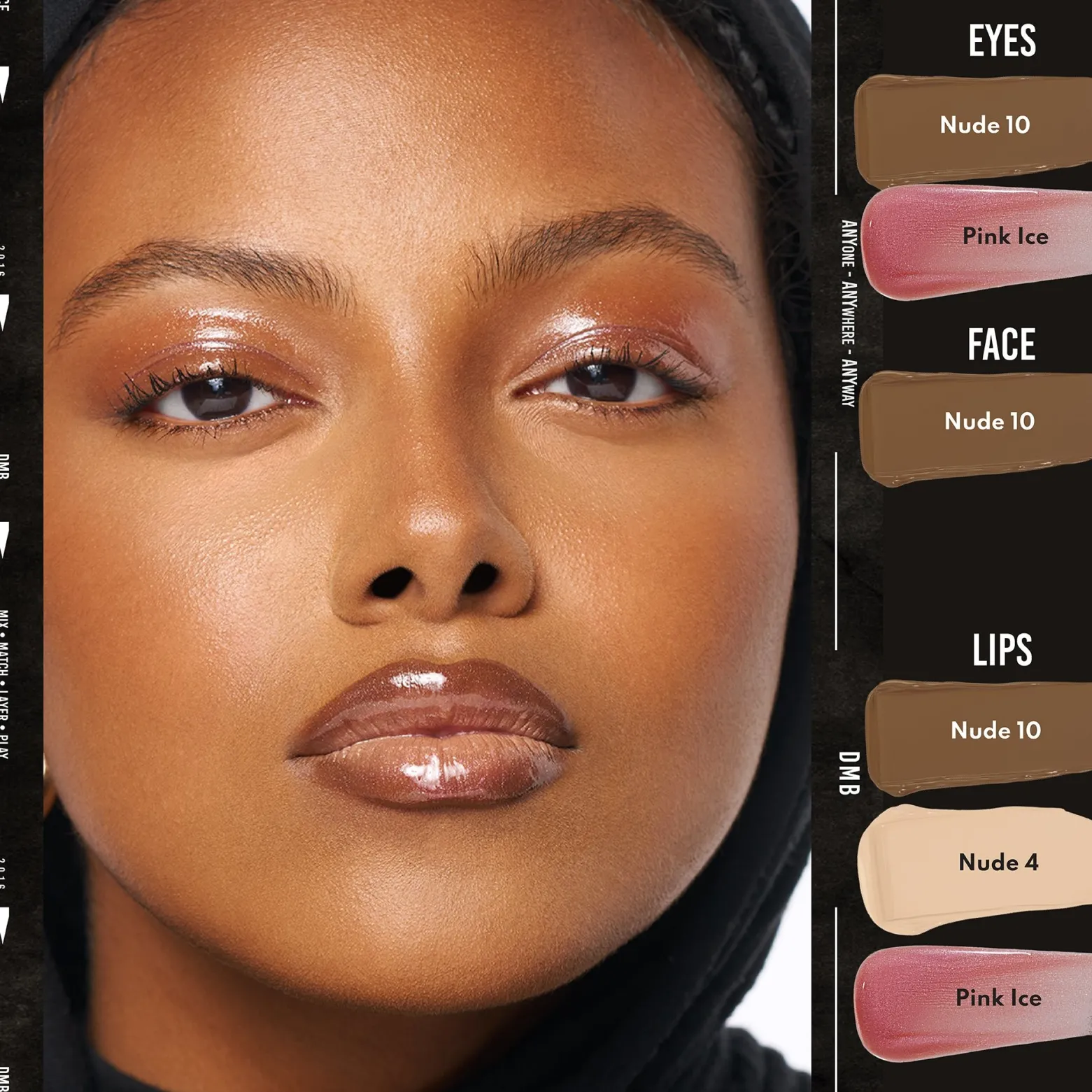 Danessa Myricks Beauty Colorfix Glazes Waterproof Longwear Gloss Pink Ice 10ml (0.34floz)