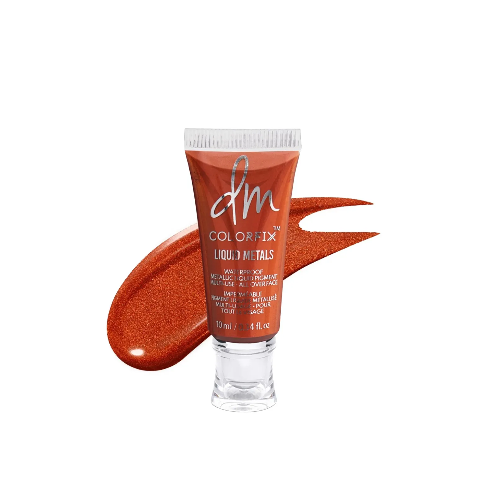 Danessa Myricks Beauty Colorfix Liquid Metals Waterproof Metallic Liquid Pigment Hot Fire 10ml (0.34floz)