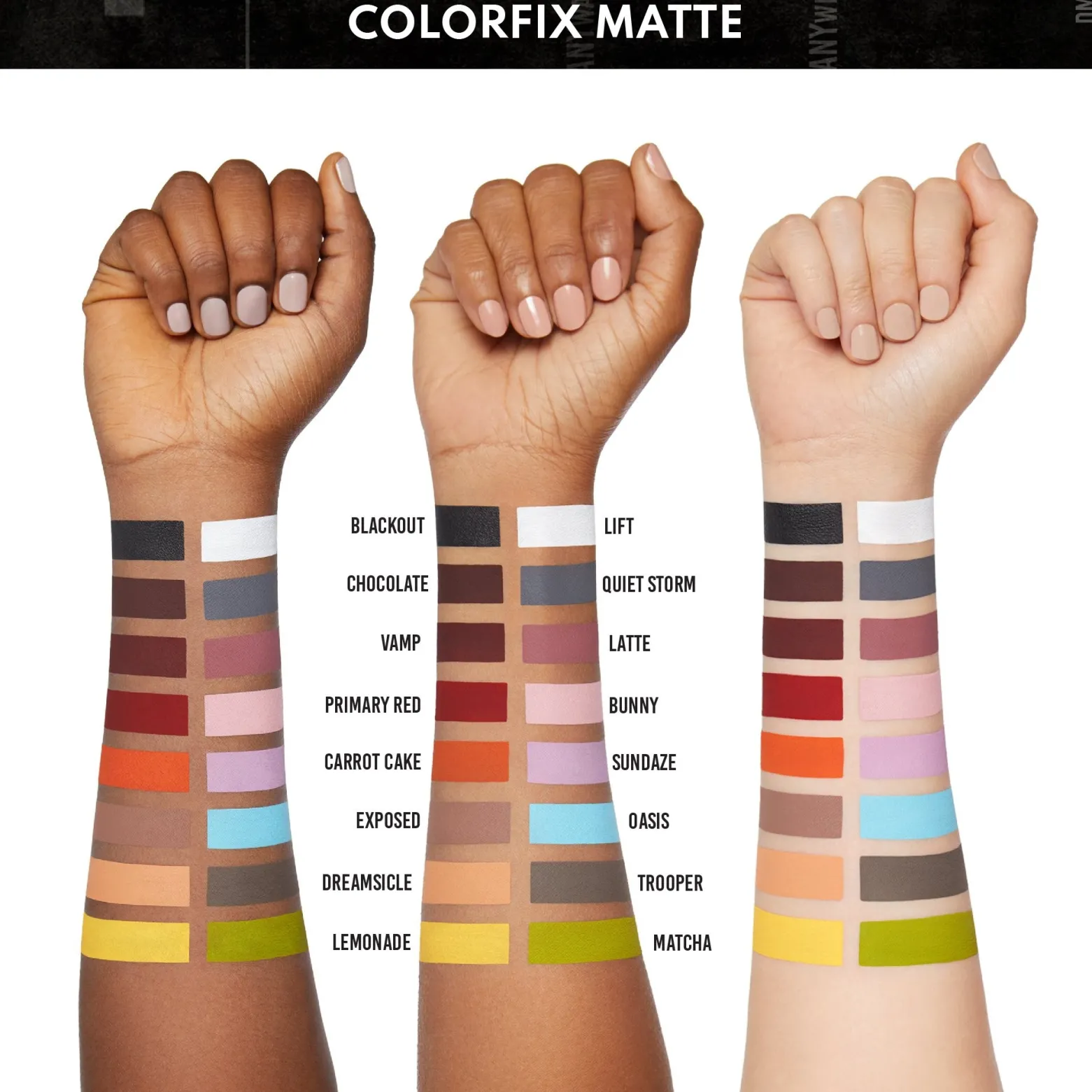 Danessa Myricks Beauty Colorfix Mattes Waterproof Matte Liquid Pigment VAMP 10ml (0.34floz)