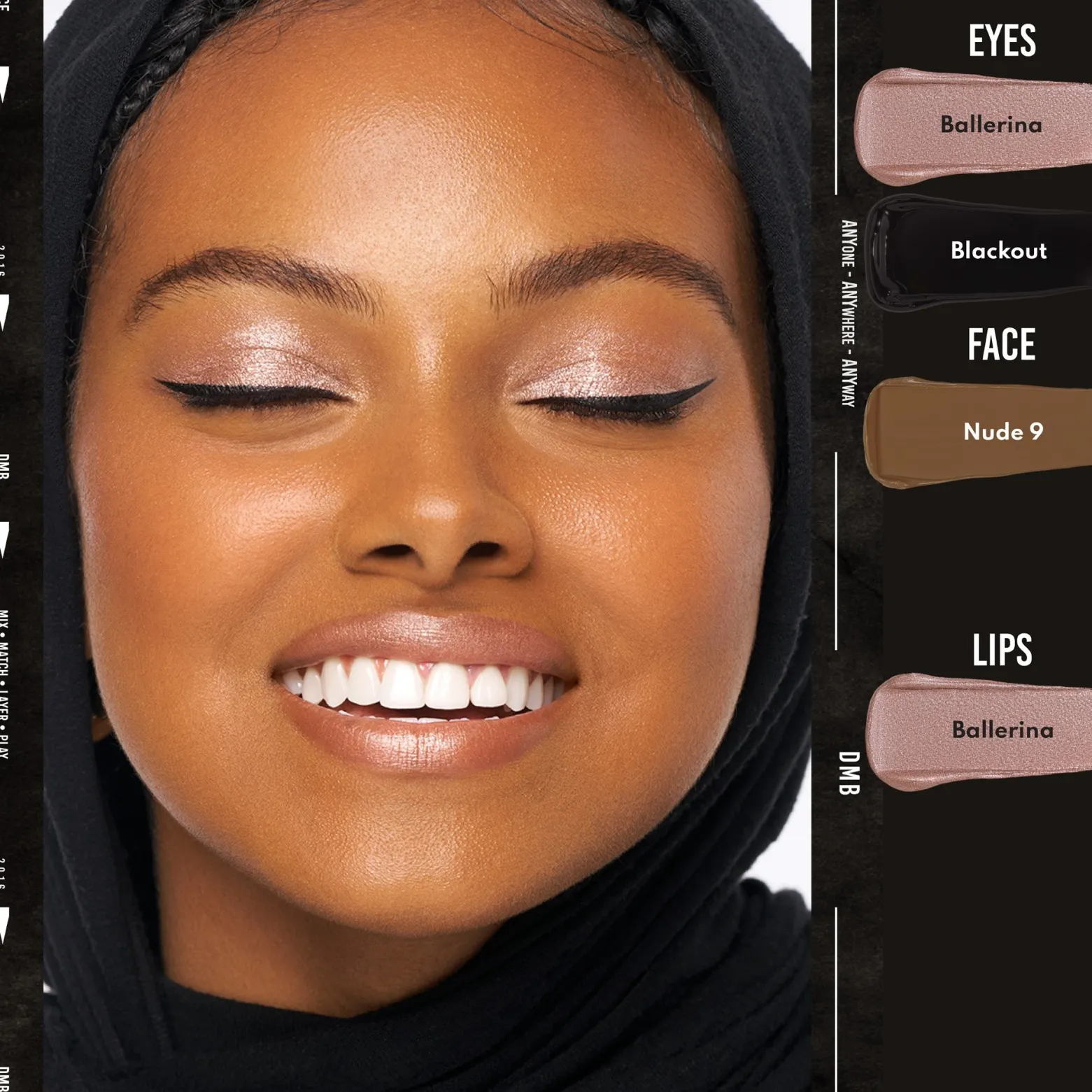 Danessa Myricks Beauty Colorfix Mattes Waterproof Matte Liquid Pigment Blackout 10ml (0.34floz)