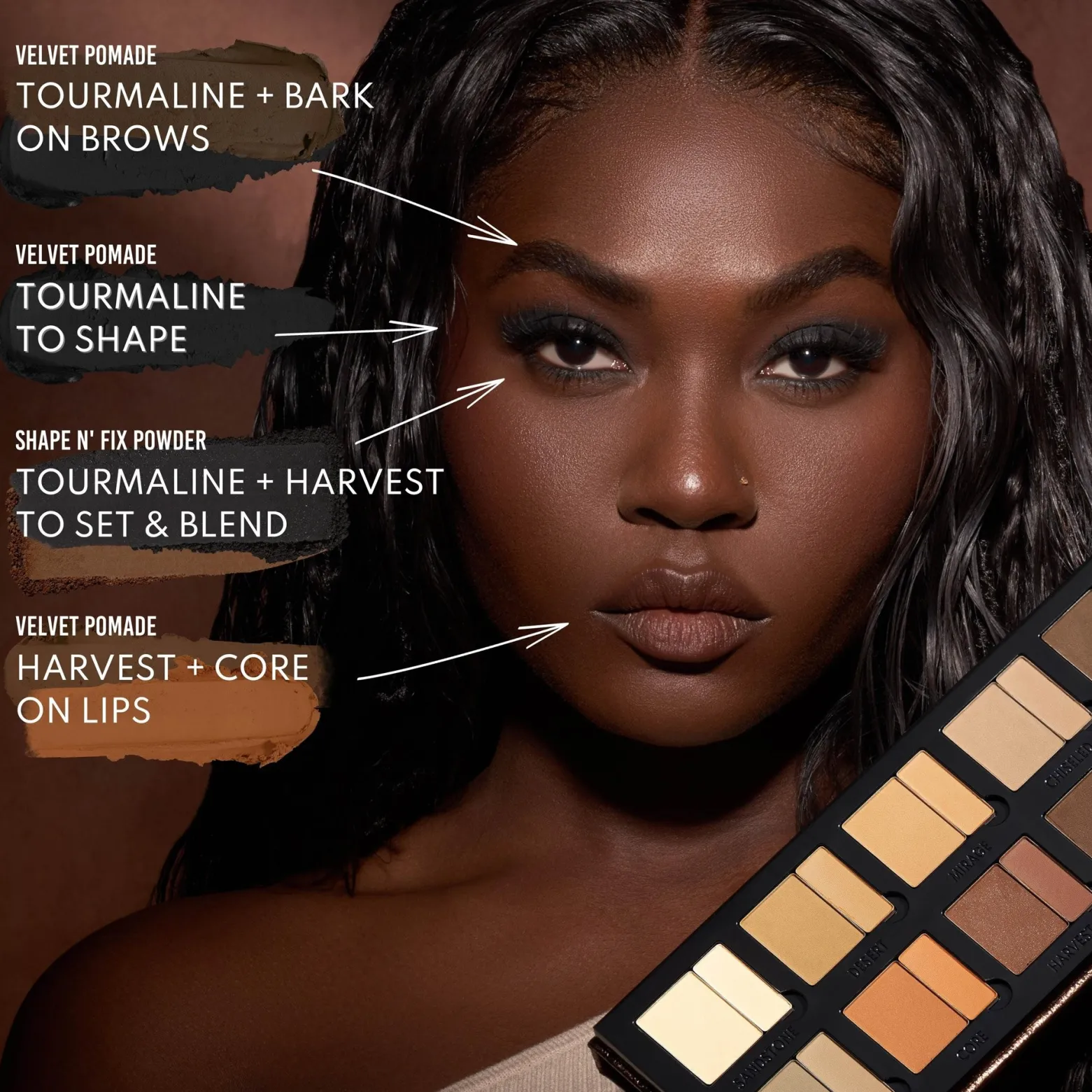 Danessa Myricks Beauty Groundwork Palette Defining Neutrals