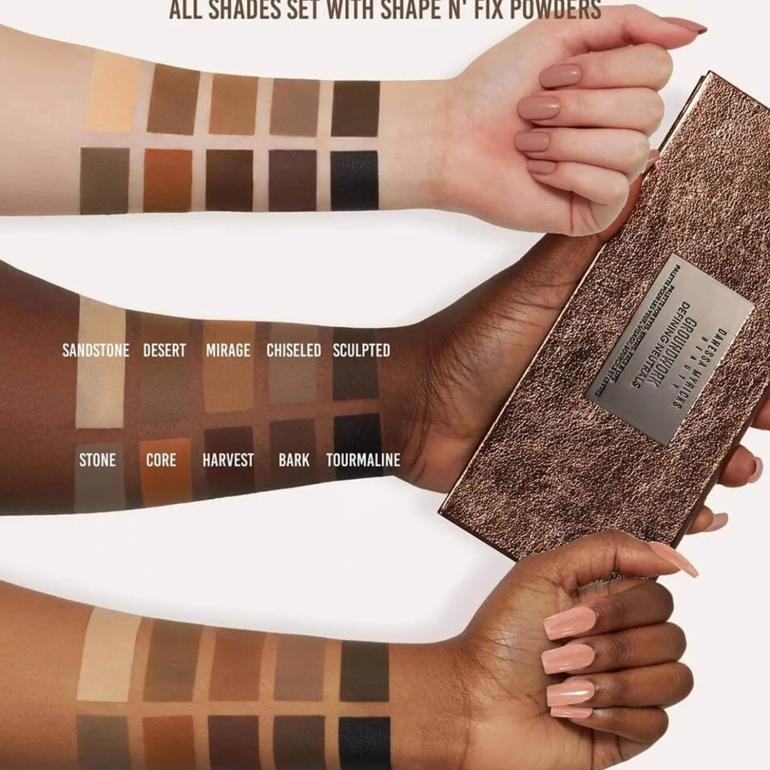 Danessa Myricks Beauty Groundwork Palette Defining Neutrals