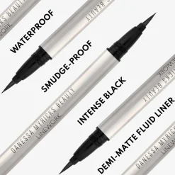 Danessa Myricks Beauty Linework Paintbrush Fluid Eyeliner Onyx 1ml (0.034floz)