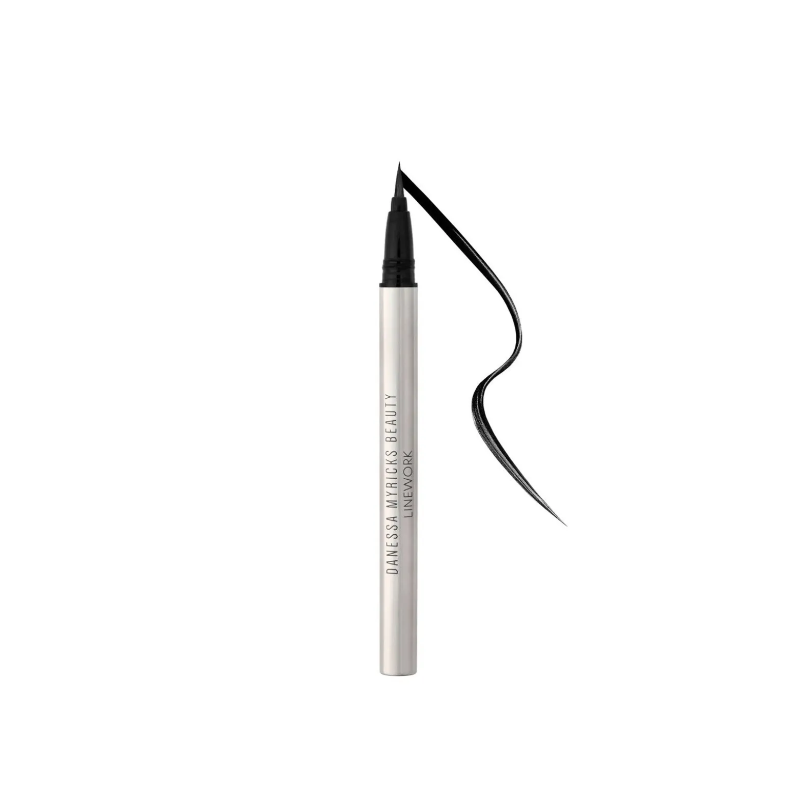 Danessa Myricks Beauty Linework Paintbrush Fluid Eyeliner Onyx 1ml (0.034floz)